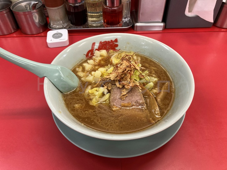 山岡家さんの期間限定カレーとんこつラーメン
