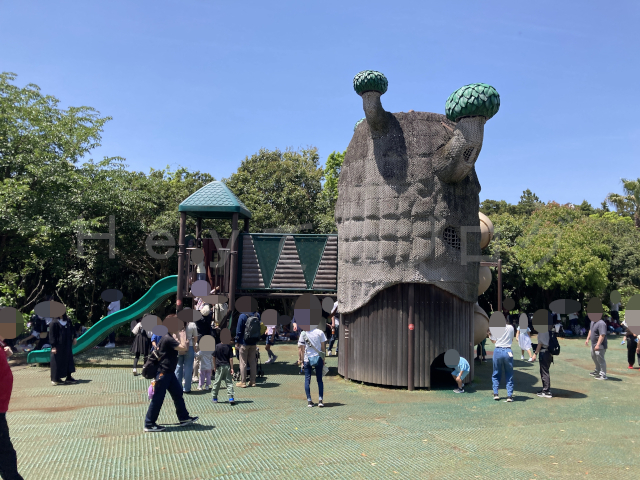 わくわく広場にはこのような遊具もあります