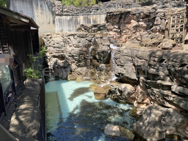 水の流れがまた気持ち的に涼しくなります。