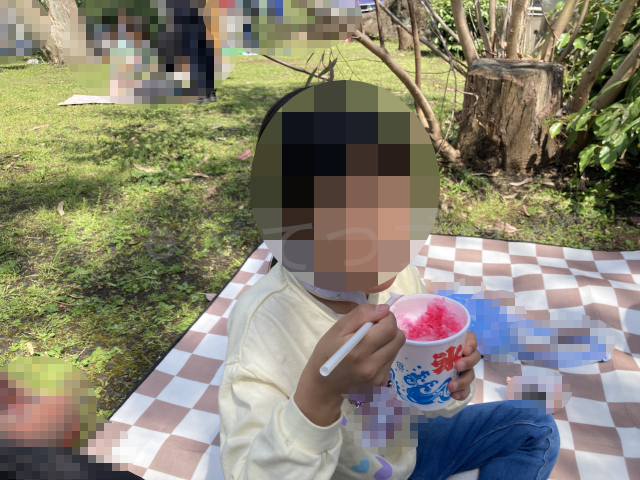 こんな暑い日はかき氷が一番!