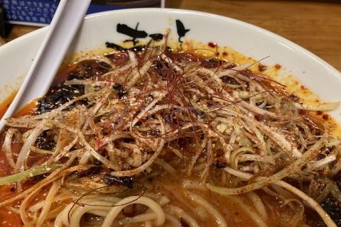 【麺達】烈辛‐具材も辛い