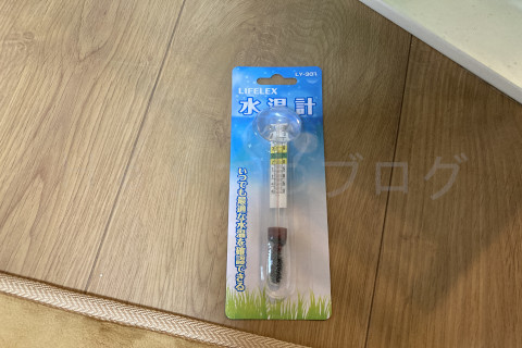 【金魚日和】水温計は必須アイテム