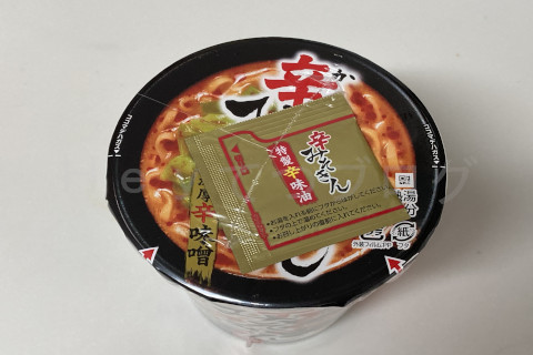 辛みそきん_パッケージ蓋部分