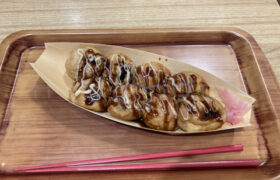 【たこ寿】寿がきやのたこ焼き専門店で「甘辛どろしょうゆ」を食べてみた